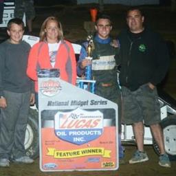 Peck Reigns in First POWRi Victory