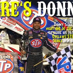 A Dominate Night at Castrol Raceway Gives Donny Schatz His 16th Win of the Season