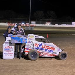 Boland, Key and Zorn Post Lucas Oil NOW600 Series Triumphs at Caney Valley Speedway