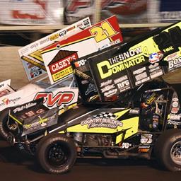 Terry McCarl (24) and Brian Brown (21) at Huset&amp;#39;s (Jeff Bylsma Photo)