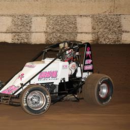 Scelzi Powers From 17th to 4th During Nonwing 360 Sprint Car Debut