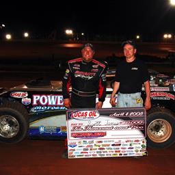 Shark Attack at Screven – James wins Series Race