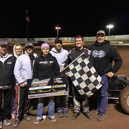 Colton Hardy Scores First Non-Wing Sprint Car Victory