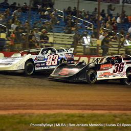 Lucas Oil Speedway (Wheatland, MO) – Lucas Oil Midwest LateModel Racing Association – Ron Jenkins Memorial – September 3rd, 2022. (Todd Boyd photo)