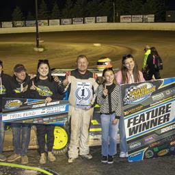 Tyson Blood gets 3rd Grays Harbor Modified Win of the Season