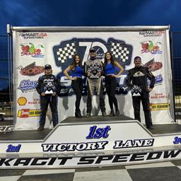 Starks Produces Win at Skagit Speedway and Podium at Grays Harbor Raceway