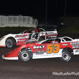 Adams County Speedway (Corning, IA) – Malvern Bank West Series – Gail &amp;amp; Karen Hampel Memorial – June 28th, 2025. (Mike Ruefer Photo)