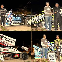 Scheffler excels in Plymouth Super Six Late Models, Berth bags first PDTR 360 Sprint Car win