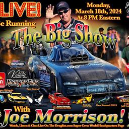 Nitro Joe to join Drag List Live show Monday, March 18th