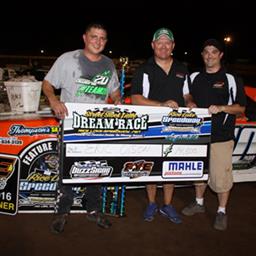 Olson Fifteen Grand Winner at Rice Lake Speedway