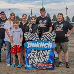 DAVENPORT REPEATS AT DACOTAH SPEEDWAY