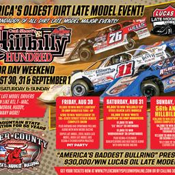 2024 56th Annual Hillbilly Hundred presented by Arizona Sport Shirts Weekend Race Guide