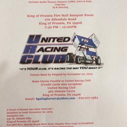 United Racing Club Banquet December 4, 2015