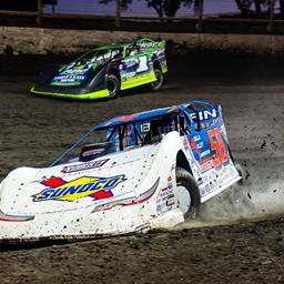 Huset&amp;#39;s Speedway (Brandon, SD) – Lucas Oil Late Model Dirt Series – Silver Dollar Nationals – July 17th-19th, 2025. (Heath Lawson Photo)