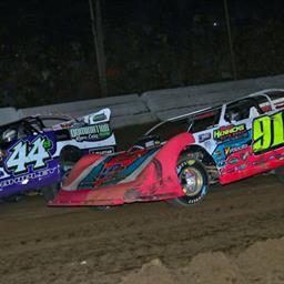 Oakshade Raceway (Wauseon, OH) – DIRTcar Summer Nationals – Birthday Race – July 16th, 2022. (Jim DenHamer photo)