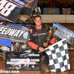 Dietrich earns Lou Blaney Memorial title; All eyes on the Knoxville Nationals