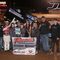 Cox, Trimble, Ewing and Albright bring home opening night wins at Placerville Speedway