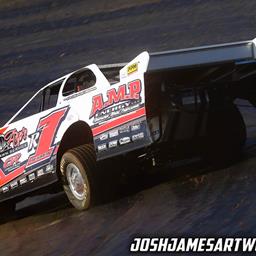 Riley Hickman attends Ice Bowl at Talladega Short Track