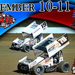POWRi 410 BOSS &#39;Salute to Service&#39; Approaches at Tri-State Speedway on November 10-11