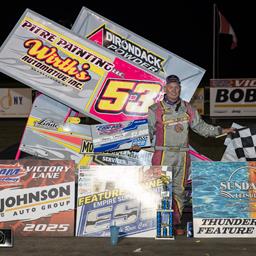Donath Dazzles in Sprint Thriller, Dunn Charges to Another Modified Win