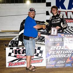 Weldon, Friesen, Shaid, and Kalkwarf Run to Deb Bruntz Memorial Victory at KAM Raceway!