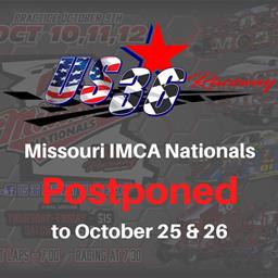 US 36 Raceway Postpones Missouri IMCA Nationals to Oct. 25 and 26