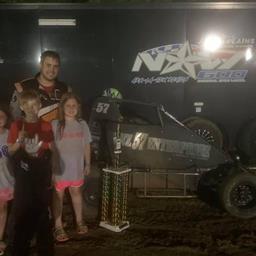 Jacob Lucas Pockets $1,000 while Degan Lelsz Cashes in during NOW600 Ark-La-Tex / POWRi Lonestar 600 Action at Leesville