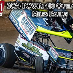 Miles Paulus Prevails as POWRi 410 Outlaw Sprint League 2024 Rookie of the Year