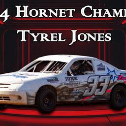 Tyrel Jones Joins Title-Holder List with POWRi Hornet Division Season Championship