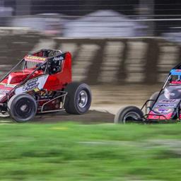 Wilmot Raceway (Wilmot, WI) – Wisconsin WingLESS Sprint Series – July 12th, 2025. (HW Designs photo)