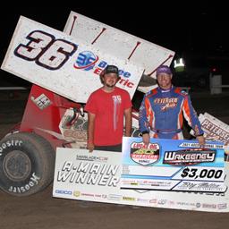 Jason Martin Returns To Lucas Oil ASCS Victory Lane At WaKeeney Speedway