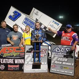 Gennetten Defends ASCS Warrior Turf At Monett Motor Speedway