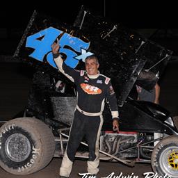 Herrera takes ASCS 305 Shootout Preliminary Night Win.