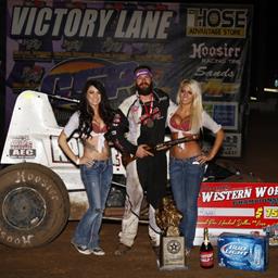 ROSSI REPRESENTS ARIZONA WITH DOMINANT &quot;WESTERN WORLD&quot; SPRINT CAR WIN