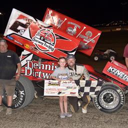 Congrats to last nights winners of the ASCS Northern Plains Region Sprint Car Tour!