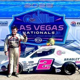 Wyatt Coffey wins Bandolero Bandit portion of INEX Nationals at The Bullring at Las Vegas