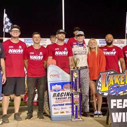 Daison Pursley Victorious at Lake Ozark Speedway with POWRi National &amp; West Midgets