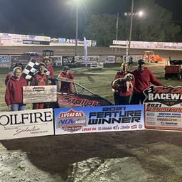 Sokol, Newell and Benson Top Season-High Lucas Oil NOW600 Series Field to Win Opening Night of Oil Capital Clash at Port City Raceway