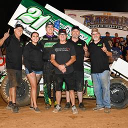 Shane Hopkins, Nick Baldwin and Rod Oliver earn 4th of July wins in front of large crowd