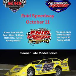 Championship on the line in Sooner season finale Saturday at Enid