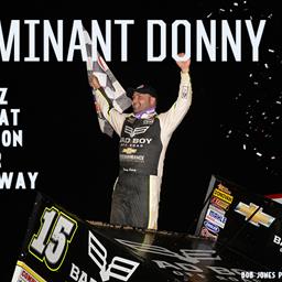 Donny Dominates at Junction Motor Speedway