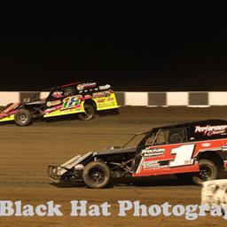 Davenport Speedway (Davenport, IA) – Dirt Stars – Greg Durbin Memorial – September 26th-27th, 2025. (Black Hat Photography)