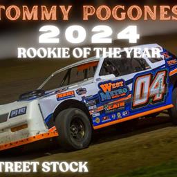 POGONES PROVES HE IS BEST IN 2024 NATIONAL STREET STOCK ROOKIE RACE