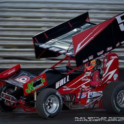 Ball and Kline Each Earn 10th Top Five of Season Saturday at Knoxville