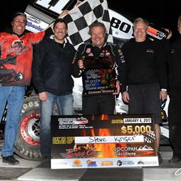 ‘The King’ Earns New Crown at Round 3 of the Winter Heat Sprint Car Showdown