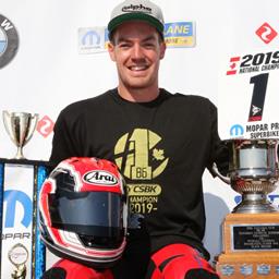 YOUNG WINS 2019 CANADIAN SUPERBIKE CHAMPIONSHIP