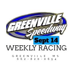 Weekly Racing Action Continues at Greenville on September 14th