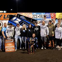 Goos Jr. Captures Huset’s Speedway Championship With Late-Race Pass; Henderson and Howe Also Triumphant During Royal River Casino Night