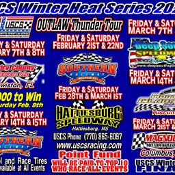 Complete USCS Winter Heat Series 2025 schedule is released