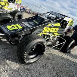 Up And Down Weekend For Setser During USAC National Sprint Car Debut